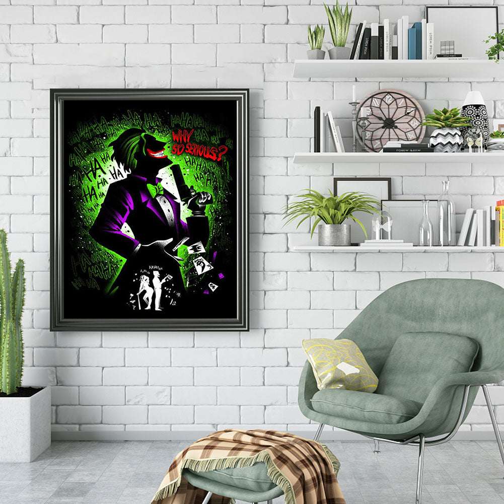 People Silhouette - Full Round Drill Diamond Painting 30*40CM