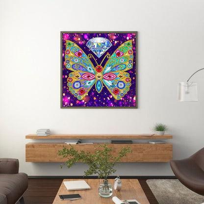 Butterfly - Special Shaped Drill Diamond Painting 30*30CM