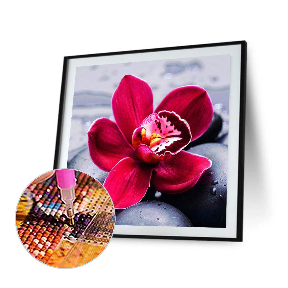 Orchid - Full Round Drill Diamond Painting 40*40CM