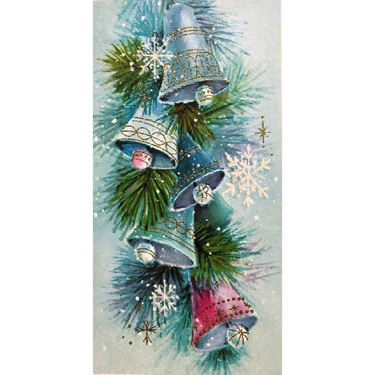 Christmas Bell - Full Round Drill Diamond Painting 30*55CM