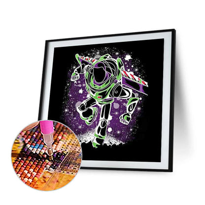 Cartoon Silhouette Toy Story - Full Round Drill Diamond Painting 50*50CM