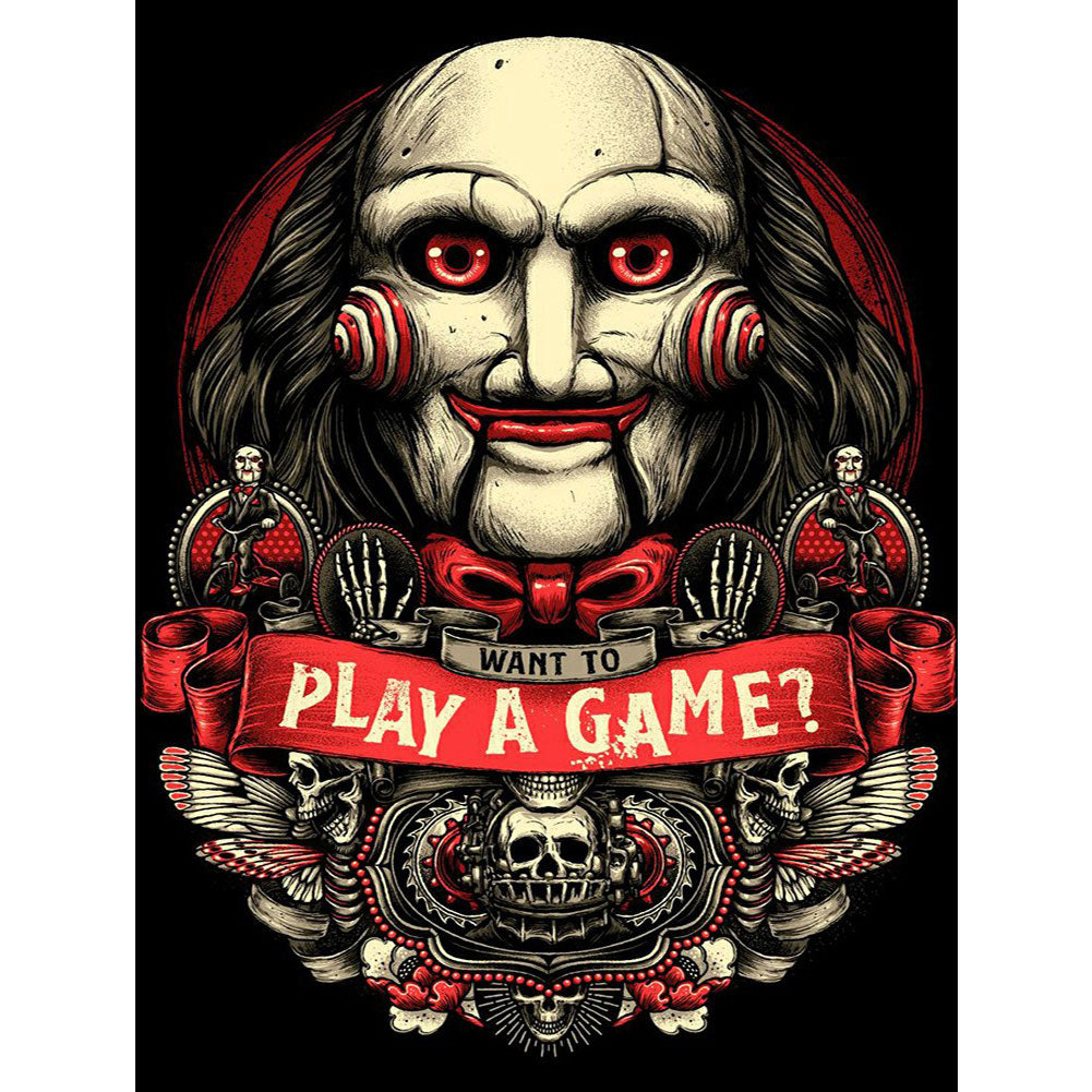 Want To Play Games - Full Round Drill Diamond Painting 50*60CM