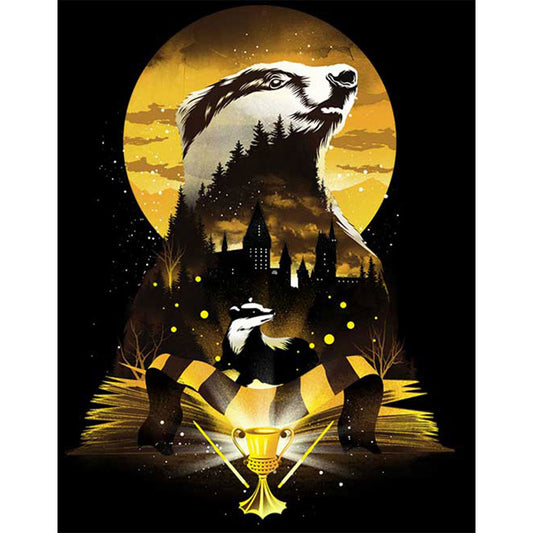 Harry Potter Raccoon - Full Round Drill Diamond Painting 40*50CM