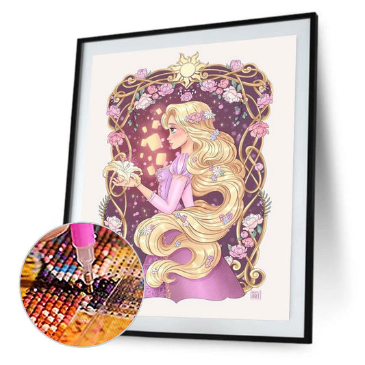 Disney Princess Le Pei - Full Round Drill Diamond Painting 30*40CM