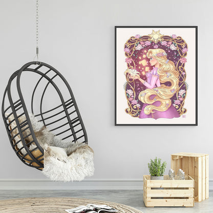 Disney Princess Le Pei - Full Round Drill Diamond Painting 30*40CM