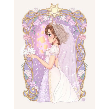 Disney Princess - Full Round Drill Diamond Painting 30*40CM