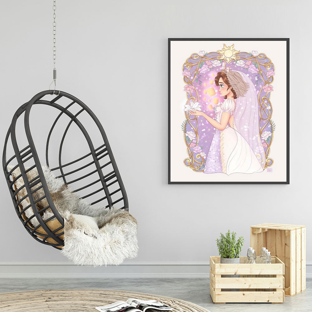 Disney Princess - Full Round Drill Diamond Painting 30*40CM