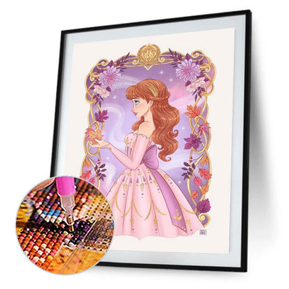Disney Princess Ana - Full Round Drill Diamond Painting 30*40CM