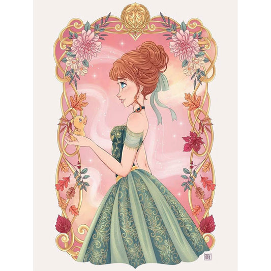 Disney Princess Ana - Full Round Drill Diamond Painting 30*40CM