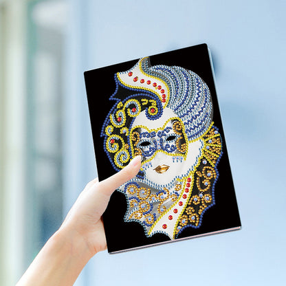 Special Shaped Partial Drill Diamond Diary Book Rhinestone DIY Art for Kids Gift