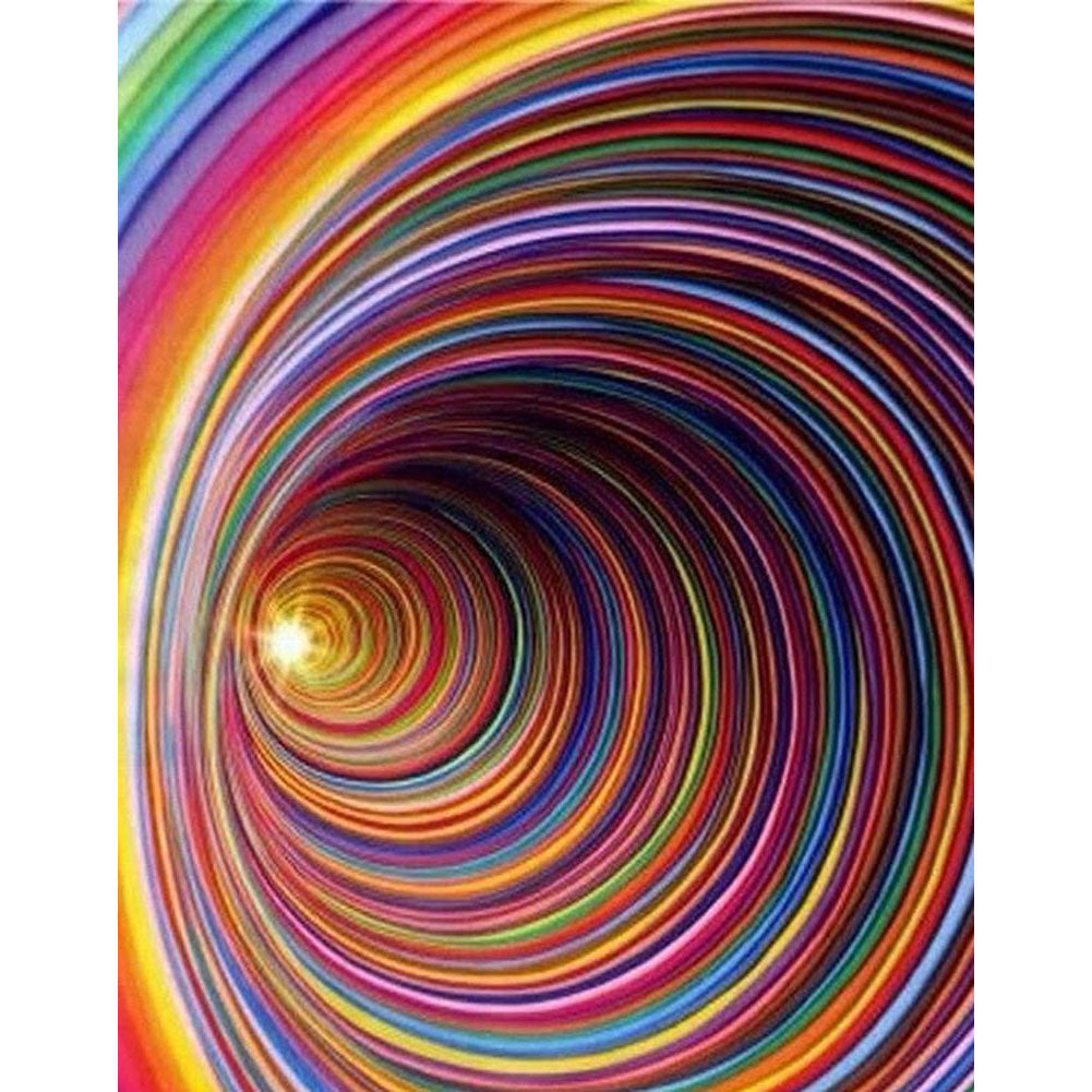 Swirl - Full Round Drill Diamond Painting 50*60CM