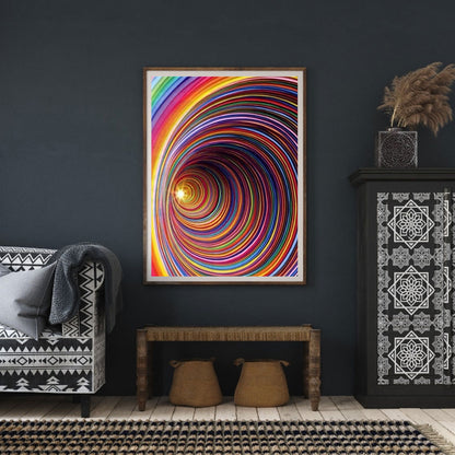 Swirl - Full Round Drill Diamond Painting 50*60CM
