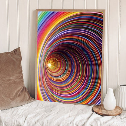 Swirl - Full Round Drill Diamond Painting 50*60CM