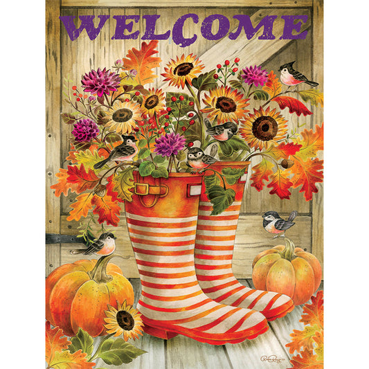 Autumn Bouquet - Full Round Drill Diamond Painting 30*40CM