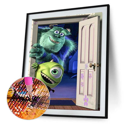 Monsters, Inc - Full Round Drill Diamond Painting 30*40CM