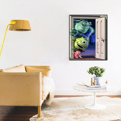 Monsters, Inc - Full Round Drill Diamond Painting 30*40CM