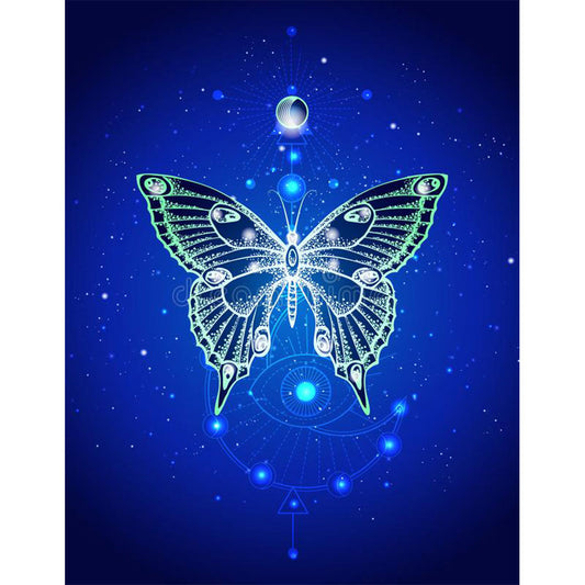 Butterfly - Full Square Drill Diamond Painting 40*50CM