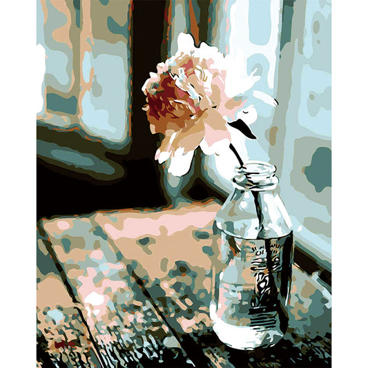 Flowers In Vase - Full Square Drill Diamond Painting 40*50CM
