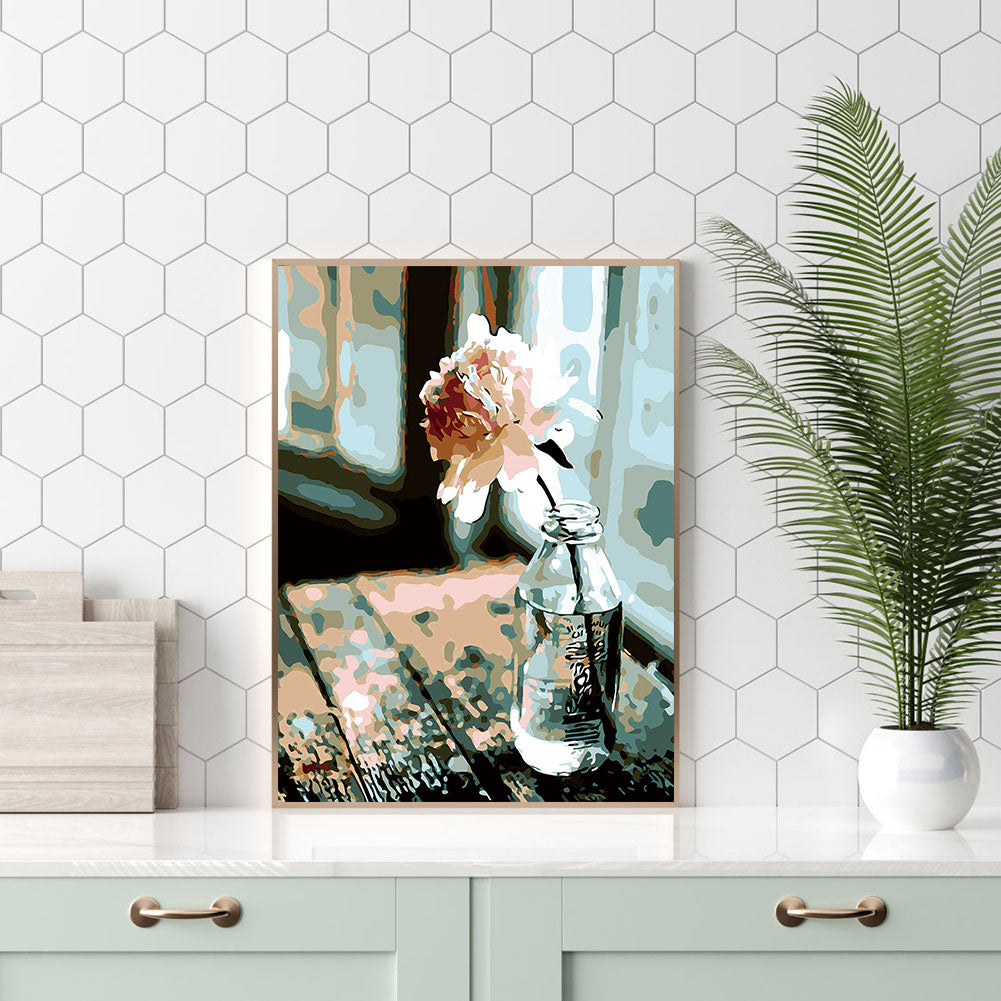 Flowers In Vase - Full Square Drill Diamond Painting 40*50CM