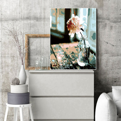 Flowers In Vase - Full Square Drill Diamond Painting 40*50CM