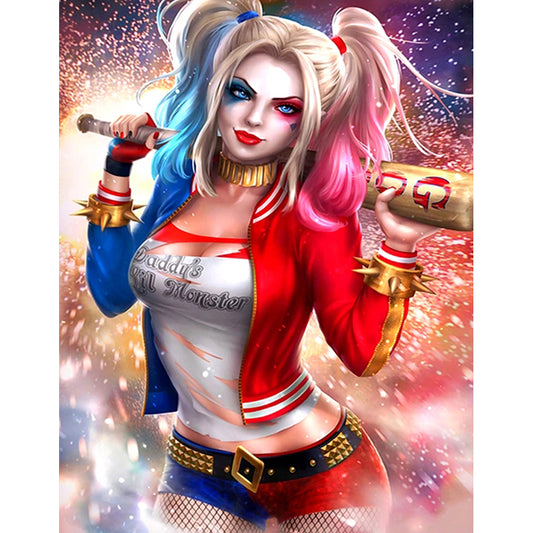 Harley Quinn - Full Square Drill Diamond Painting 40*50CM