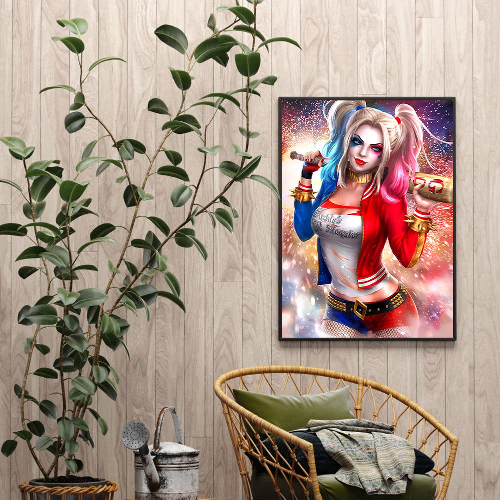Harley Quinn - Full Square Drill Diamond Painting 40*50CM