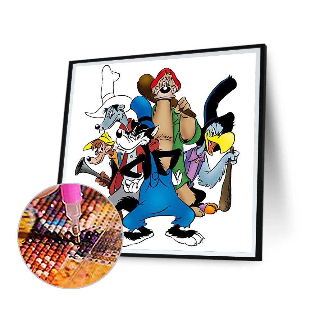 Cunning Feitiande - Full Square Drill Diamond Painting 45*45CM