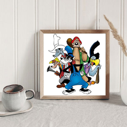 Cunning Feitiande - Full Square Drill Diamond Painting 45*45CM