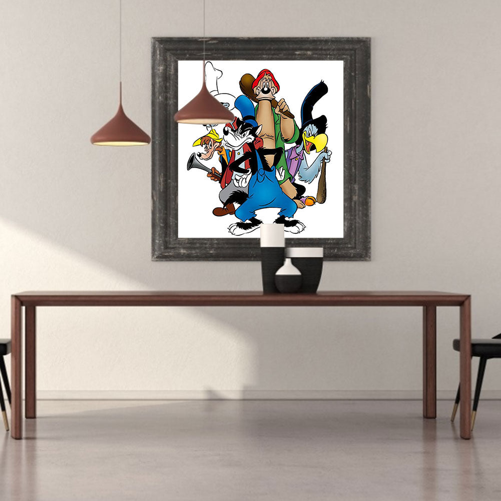 Cunning Feitiande - Full Square Drill Diamond Painting 45*45CM