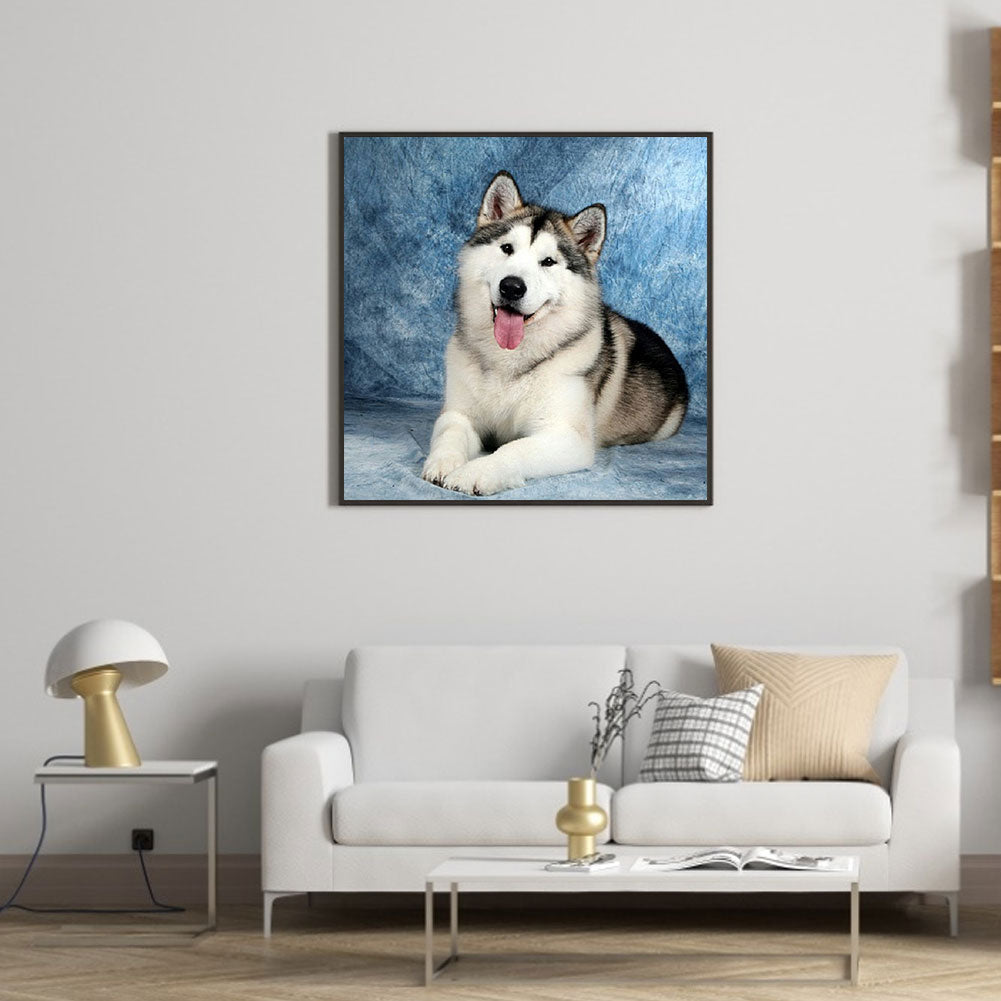 Husky - Full Round Drill Diamond Painting 40*40CM
