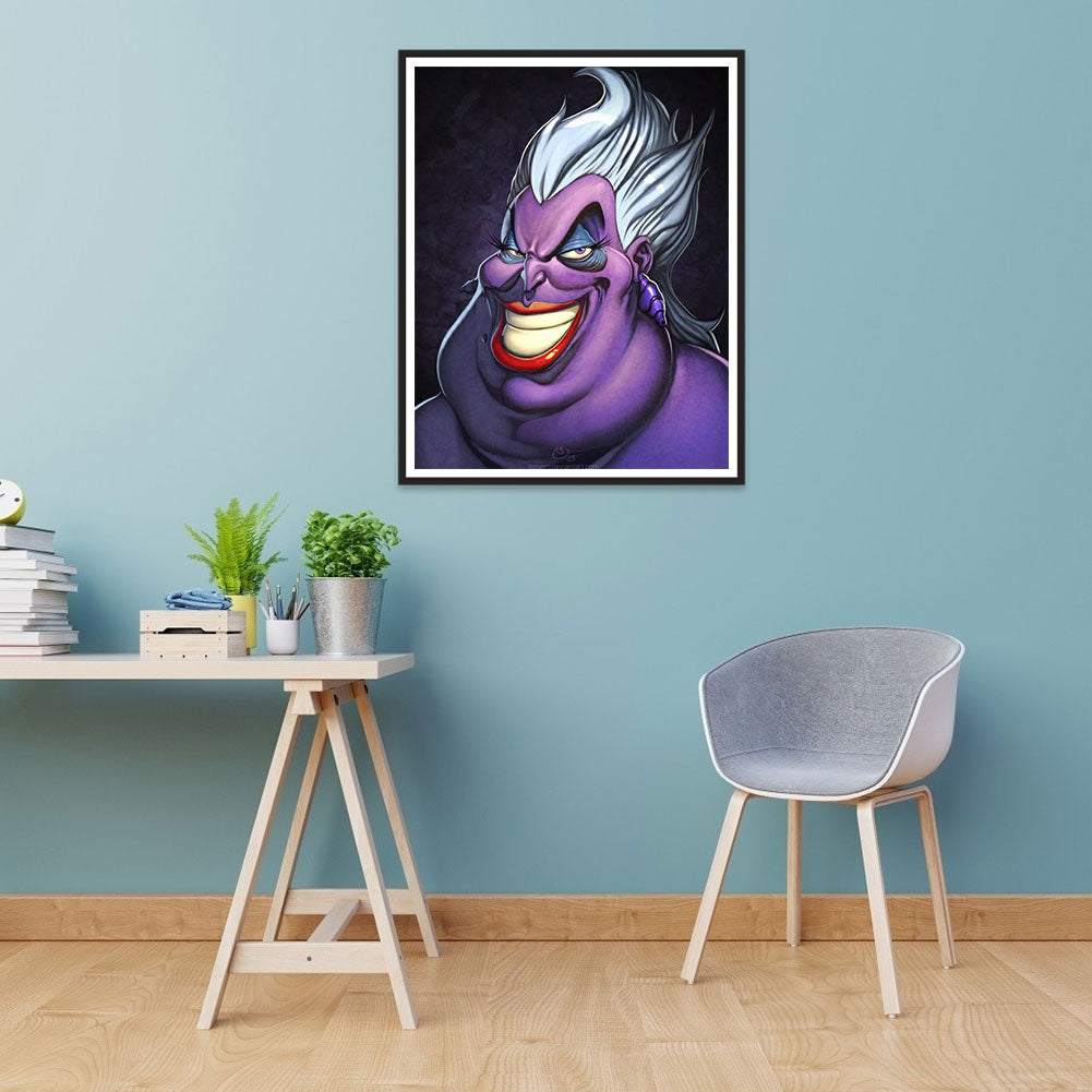 Disney Villain - Full Round Drill Diamond Painting 30*40CM