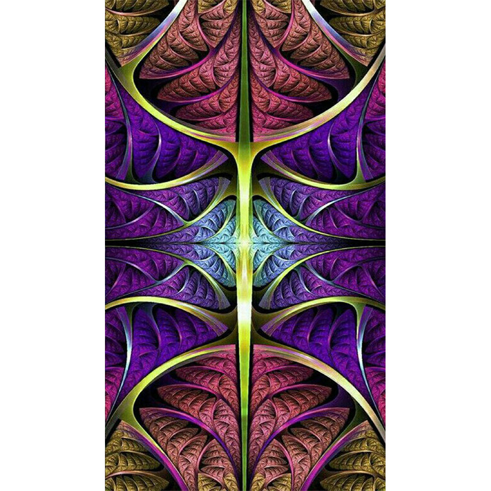 Fractal Art 40*70CM(Canvas) Full Square Drill Diamond Painting