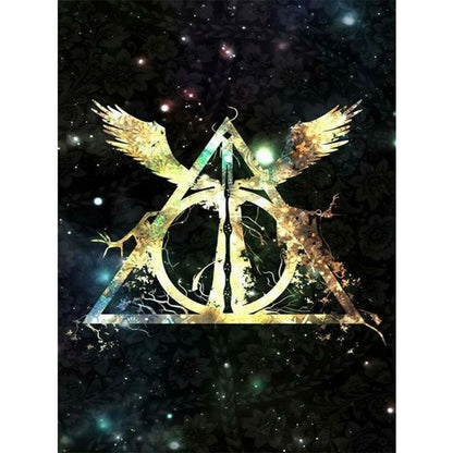 Harry Potter And The Deathly Hallows 40*50CM(Canvas) Full Round Drill Diamond Painting