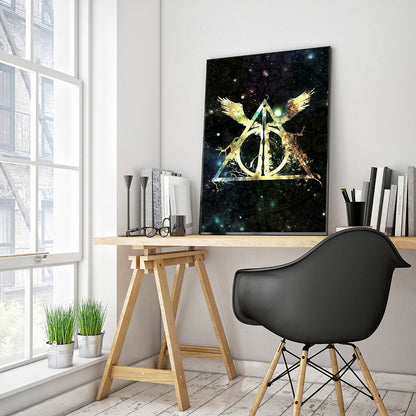 Harry Potter And The Deathly Hallows 40*50CM(Canvas) Full Round Drill Diamond Painting