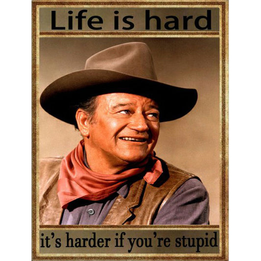 Actor John Wayne - Full Round Drill Diamond Painting 40*50CM