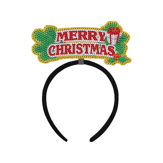 DIY Diamond Mosaic Hair Band Fashion Crystal Headband Hair Felt Hair Accessories