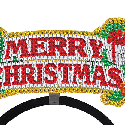 DIY Diamond Mosaic Hair Band Fashion Crystal Headband Hair Felt Hair Accessories