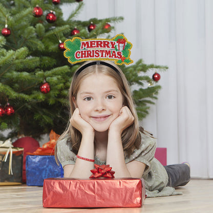 DIY Diamond Mosaic Hair Band Fashion Crystal Headband Hair Felt Hair Accessories