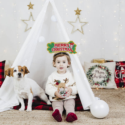 DIY Diamond Mosaic Hair Band Fashion Crystal Headband Hair Felt Hair Accessories