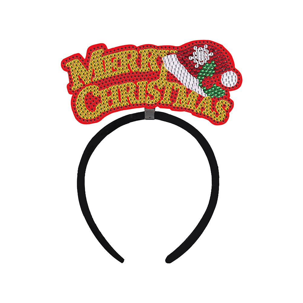 DIY Diamond Mosaic Hair Band Fashion Crystal Headband Hair Felt Hair Accessories