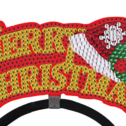 DIY Diamond Mosaic Hair Band Fashion Crystal Headband Hair Felt Hair Accessories