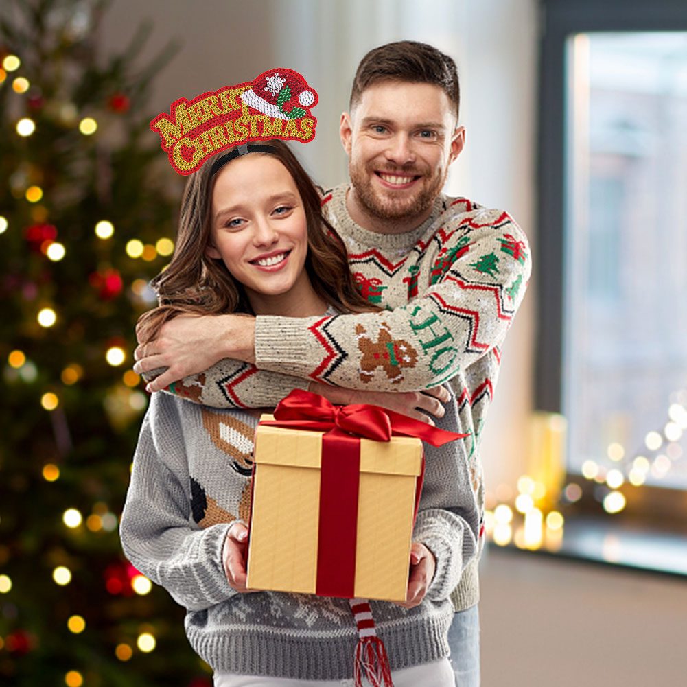 DIY Diamond Mosaic Hair Band Fashion Crystal Headband Hair Felt Hair Accessories