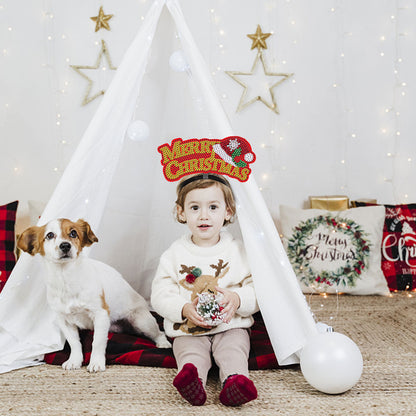 DIY Diamond Mosaic Hair Band Fashion Crystal Headband Hair Felt Hair Accessories