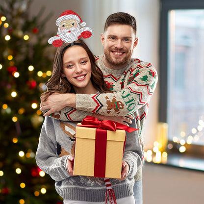 DIY Diamond Mosaic Hair Band Fashion Crystal Headband Hair Felt Hair Accessories