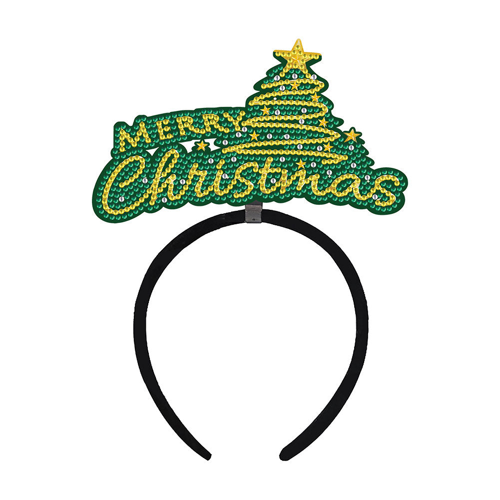 DIY Diamond Mosaic Hair Band Fashion Crystal Headband Hair Felt Hair Accessories