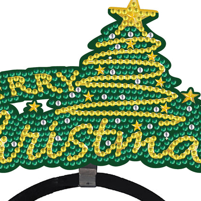 DIY Diamond Mosaic Hair Band Fashion Crystal Headband Hair Felt Hair Accessories