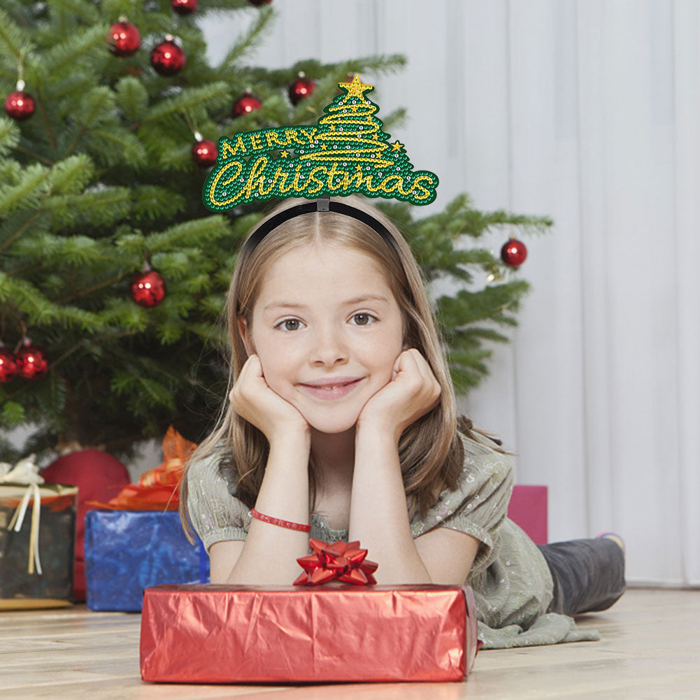 DIY Diamond Mosaic Hair Band Fashion Crystal Headband Hair Felt Hair Accessories