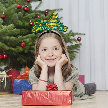 DIY Diamond Mosaic Hair Band Fashion Crystal Headband Hair Felt Hair Accessories