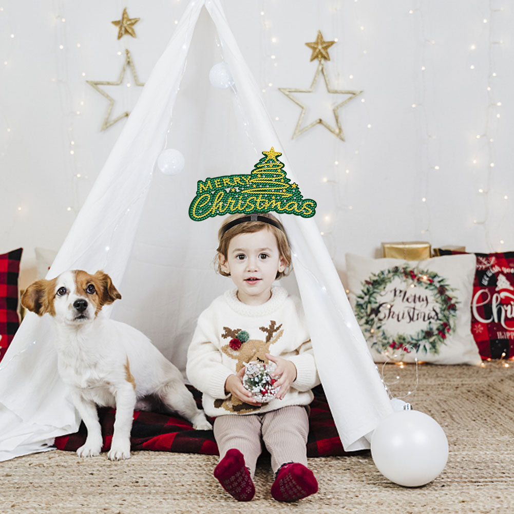 DIY Diamond Mosaic Hair Band Fashion Crystal Headband Hair Felt Hair Accessories