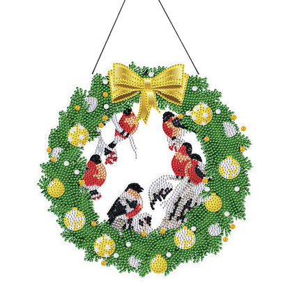 5D Hanging Ornament Christmas Acrylic Garland Handmade for Children Crafts Gifts